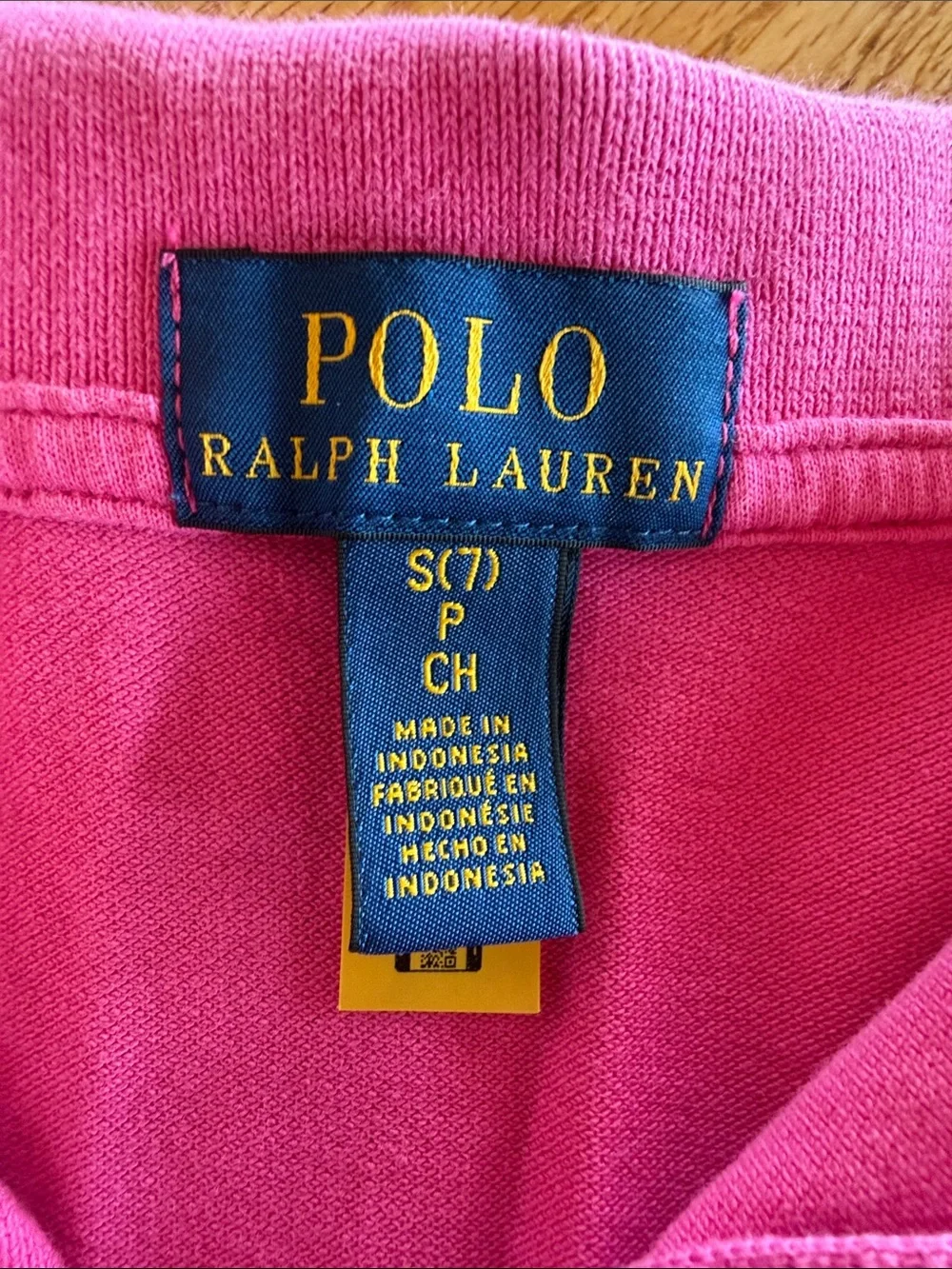 Ralph Lauren Bright Pink Girls Golf Polo Dress